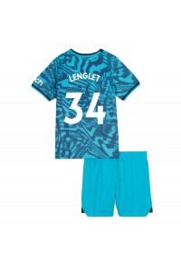 Tottenham Hotspur Clement Lenglet #34 Babyklær Tredje Fotballdrakt til barn 2022-23 Korte ermer (+ Korte bukser)